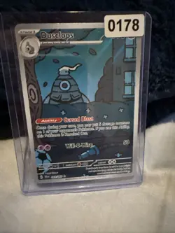 Pokemon TCG Dusclops 069/064 Shrouded Fable Holo Card Illustration Rare Full Art - Image 1