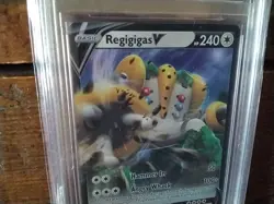 2023 Pokemon Cards promo sr regigigas v 113/159 gx ex vstar graded card vmax b1 - Image 2