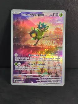 Teal Mask Ogerpon 123 SV: Scarlet & Violet Promo Cards Pokemon - Image 1