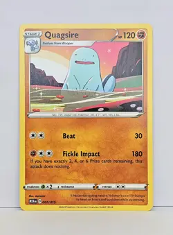 Quagsire Pokemon Card 007/015 - 2025 McDonald's Happy Meal Dragon Discovery -New - Image 1