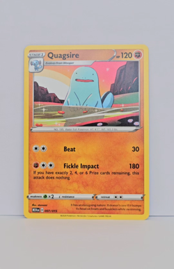 Quagsire Pokemon Card 007/015 - 2025 McDonald's Happy Meal Dragon Discovery -New - Image 2