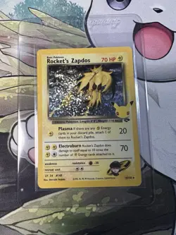 Rockets Zapdos - 15/132 - Holo Rare - Celebrations Classic - Pokemon Card - Image 1