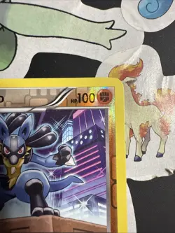 Lucario 64/99 Reverse Holo Rare Black & White Next Destinies Card 2012 LP/NM - Image 4