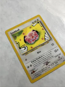 Pokemon Card Snubbull 55/64 Neo Revelation On Center NM-Mint Vintage WOTC - Image 3