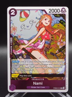 Nami PRB02-012 R One Piece Foil Card The Best Vol. 2 English - Image 1