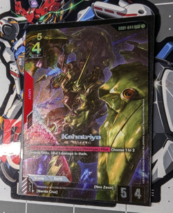Kshatriya Alternate Art Foil - GD01-044 LR+ NM - Gundam TCG Card Game - Image 1