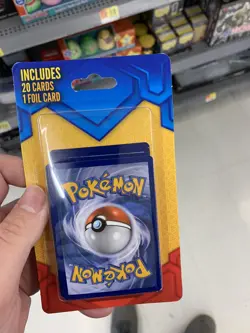 Pokemon Pack of 20 Cards with 1 Foil Card Factory Sealed 728192477089 - Image 1