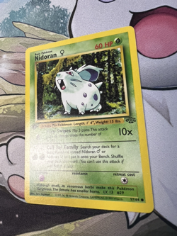 Nidoran 1st Edition 57/64 Jungle WOTC Pokemon Card - Image 5