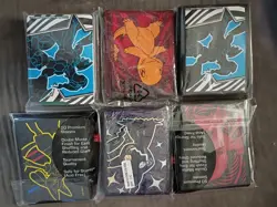 Pokemon Sleeve Card Protectors Lot Of 6 Packs - Image 1