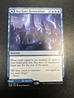 MTG Card Sea Gate Restoration Zendikar Rising 076/280 Regular Rare NM JL - Image 1