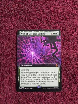 Web Of Life And Destiny 0268 Extended Art Marvels Spider-Man - Image 1