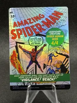 Peter Parker Eddie Brock Miles Morales MTG x Marvel's Spider-Man Lot Of 3 Cards - Image 2