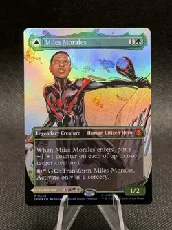 Peter Parker Eddie Brock Miles Morales MTG x Marvel's Spider-Man Lot Of 3 Cards - Image 5
