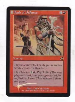 Magic: MTG: Torment: Foil: Flash of Defiance - Image 1