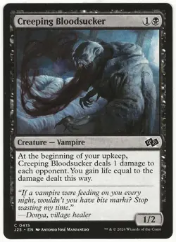 MTG Creeping Bloodsucker Foundations Jumpstart Common NM - Image 1