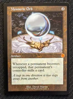 MTG Mesmeric Orb MYTHIC RETRO ARTIFACT The Brother's War NM/M Pack Fresh - Image 1