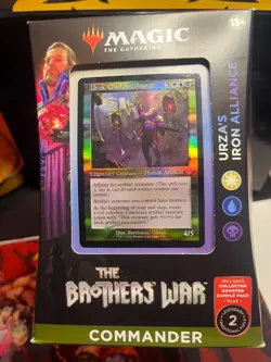 The Brothers' War Commander Deck - Urza's Iron Alliance MTG Brand New Sealed - Image 1