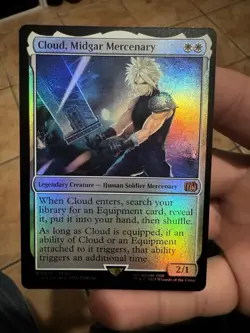 Cloud, Midgar Mercenary Final Fantasy Foil - Image 1
