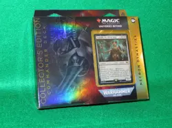 MTG WARHAMMER 40K NECRON DYNASTIES COLLECTORS EDITION COMMANDER DECK + 3 ITEMS - Image 2