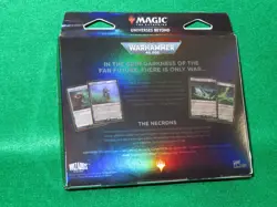 MTG WARHAMMER 40K NECRON DYNASTIES COLLECTORS EDITION COMMANDER DECK + 3 ITEMS - Image 3