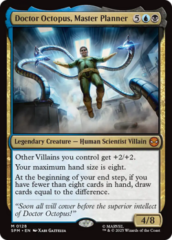Doctor Octopus, Master Planner #128 | Near Mint | Marvel's Spider-Man Magic MTG - Image 1