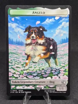 MTG Angelo 0019/Darkstar 0020 Final Fantasy Token NM - Image 1