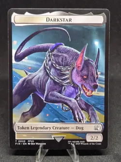 MTG Angelo 0019/Darkstar 0020 Final Fantasy Token NM - Image 2