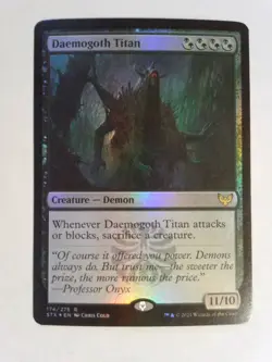 Foil Daemogoth Titan Strixhaven Magic MTG Multi - Image 1