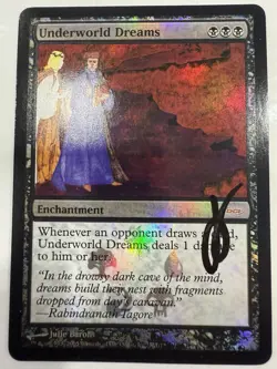 MTG Lot Underworld Dreams signed - Image 2