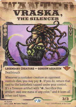 Vraska, the Silencer (Showcase) Outlaws of Thunder Junction Regular - Image 1