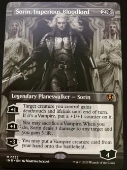 Sorin, Imperious Bloodlord (Borderless) Innistrad Remastered Regular - Image 1