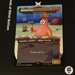 Patrick Star SLD: Legends of Bikini Bottom Secret Lair Mtg Magic New Non-Foil - Image 1
