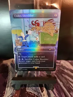 Codex Shredder SEALED *Rainbow 🌈 FOIL* Fallout Secret Lair - Image 1
