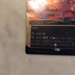 Eldrazi Temple (0104) (Borderless) (Galaxy Foil) Edge of Eternities: Stellar... - Image 3