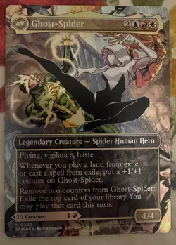 Gwen Stacy (0202) (Borderless) Marvel's Spider-Man Foil - Image 2