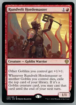 Rundvelt Hordemaster Dominaria United Regular - Image 1