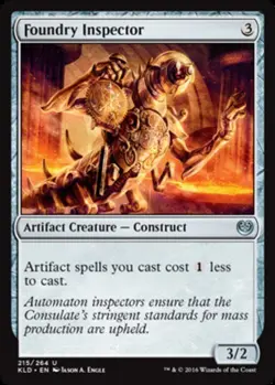 Foundry Inspector - Kaladesh #215/264 MTG Magic The Gathering - Image 1