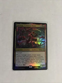Magic: The Gathering Spider-Man Carnage,crimson Chaos Foil 125 - Image 1