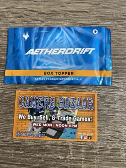 🏎 Aetherdrift Box Topper Pack Sealed MTG Magic 🏁 - Image 1