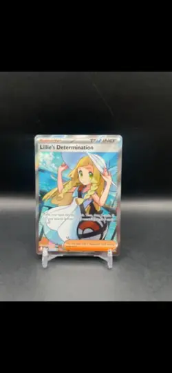 Pokemon TCG Mega Evolution Lillie’s Determination Full Art Trainer Card 169/132 - Image 1