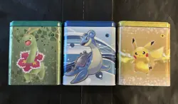 🔥 Pokemon TCG Stacking Tins EMPTY 3x Set opened SHIPS FAST!!! - Image 1