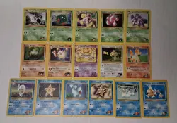 Gym Heroes Gym Challenge Vtg Pokemon Card Lot HP/MP - Image 1