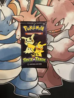 2023 Pokemon Card - Trick or Trade - Halloween - 3 Card Booster Pack - Image 1