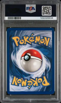 1999 POKEMON BASE SET SHADOWLESS #99 GRASS ENERGY PSA 8 - Image 2