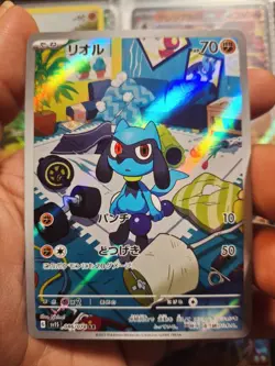 Pokemon TCG Riolu 086/078 AR SV1S Scarlet EX Card 2023 Near Mint Condition - Image 3