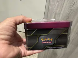 2019 Pokemon TCG Mewtwo Mew Tag Team Tin Empty - Image 4