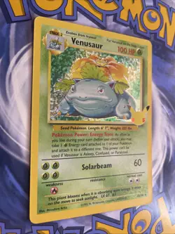 Venusaur 15/102 Celebrations: Classic Collection Holo Pokemon, LP - Image 2