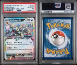 Pokemon Umbreon EX Surprise Box 060/131 Prismatic Evolutions Stamp PSA 10 - Image 3