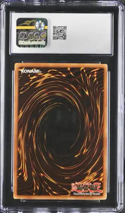 Yugioh CGC 8 FULL HOLO BLEED Blue-Eyes White Dragon SDK-001 ERROR Ultra Rare - Image 3