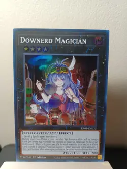 YuGiOh! - Downerd Magician - 1st Edition Super Rare RA01-EN035 NM - Image 1